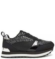 Sneakersy MICHAEL Michael Kors czarne dziecięce 