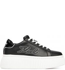 Sneakersy KARL LAGERFELD czarne damskie 