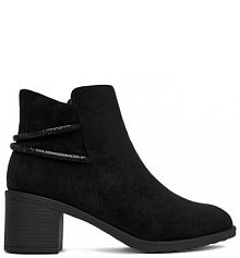 Botki Clara Barson czarne damskie 