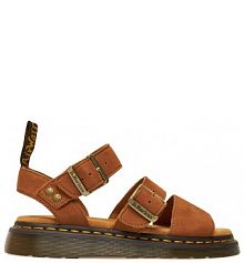 Sandały Dr. Martens brązowe damskie 