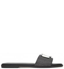 Klapki JENNY szare damskie 