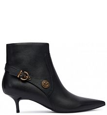 Botki na szpilce PINKO czarne 