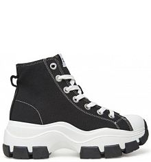 Trampki wysokie Sprandi czarne damskie 