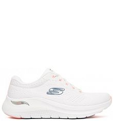 Sneakersy Skechers białe damskie 