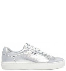 Sneakersy HUGO srebrne damskie 