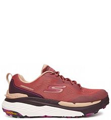Buty trekkingowe niskie Skechers bordowy damskie 