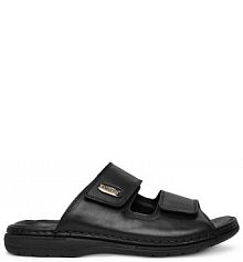 Klapki Rieker czarne męskie 