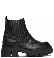 Botki Fly London czarne damskie 