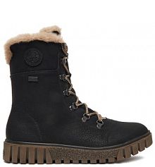 Botki Rieker czarne damskie 