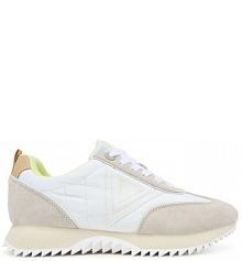 Sneakersy Guess beżowe damskie 