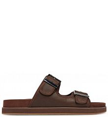 Klapki Aldo brązowe męskie 