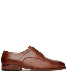 Półbuty wizytowe Tommy Hilfiger brązowe męskie 