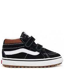 Sneakersy Vans czarne dziecięce 