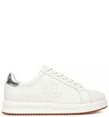 Sneakersy LAUREN RALPH LAUREN białe damskie 