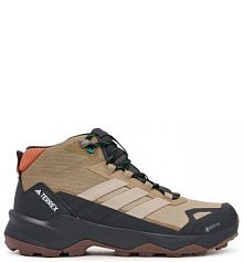 Buty trekkingowe wysokie adidas brązowe męskie 