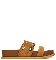 Klapki Liu Jo brązowe damskie 