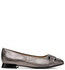 Baleriny Caprice szare damskie 