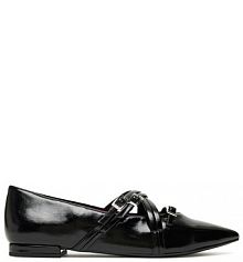 Baleriny Tamaris czarne damskie 