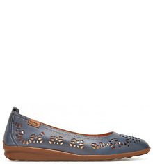 Baleriny Pikolinos niebieskie damskie 