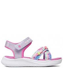 Sandały Skechers fioletowe dziecięce 