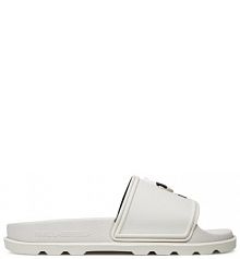 Klapki KARL LAGERFELD białe damskie 