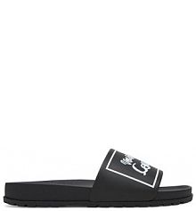 Klapki Versace Jeans Couture czarne damskie 