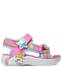 Sandały Skechers różowe dziecięce 