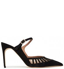 Sandały na szpilce MALONE SOULIERS czarne