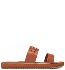 Klapki Aldo brązowe damskie 