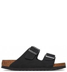 Klapki Birkenstock czarne damskie 