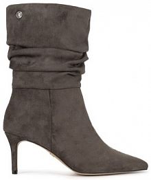 Botki na szpilce Nine West szare 