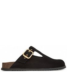 Klapki GINO ROSSI czarne damskie 