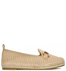 Espadryle DeeZee beżowe damskie 