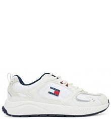 Sneakersy Tommy Jeans écru męskie 