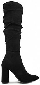 Kozaki na obcasie DeeZee czarne 