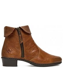 Botki Rieker brązowe damskie 