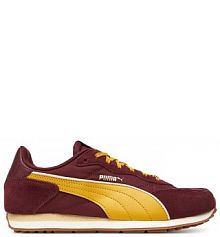 Sneakersy Puma bordowy damskie 