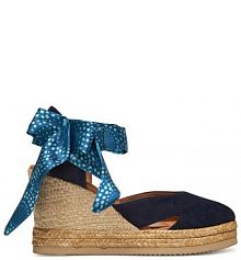 Espadryle Unisa granatowe damskie 