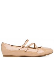 Baleriny Guess beżowe damskie 