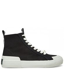 Trampki wysokie Coccinelle czarne damskie 