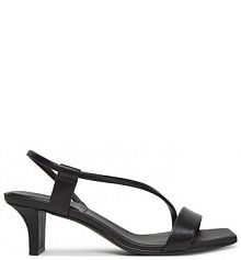 Sandały na słupku Calvin Klein czarne 