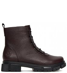 Botki Rieker bordowy damskie 