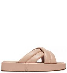 Klapki Clarks różowe damskie 