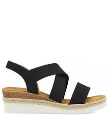 Espadryle Clara Barson czarne damskie 