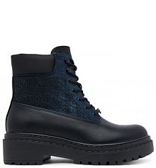 Trapery Guess czarne damskie 