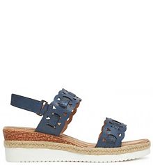 Espadryle Clara Barson granatowe damskie 