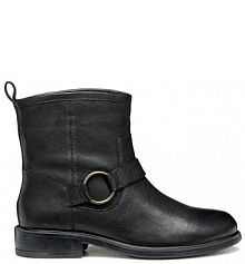 Botki Geox czarne damskie 