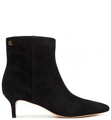 Botki na szpilce LAUREN RALPH LAUREN czarne 