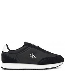 Sneakersy Calvin Klein Jeans czarne damskie 