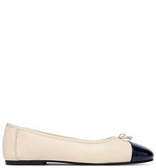 Baleriny Gant écru damskie 
